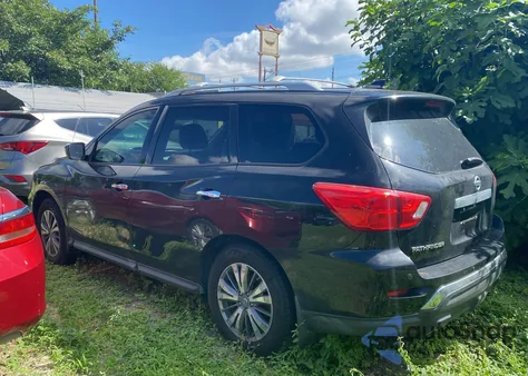 2019 Nissan Pathfinder S из США, поврежденный, VIN 5N1DR2MN7KC597928